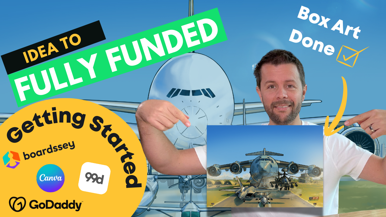 AirBase Empire Blog - Video Two - Box Art Complete